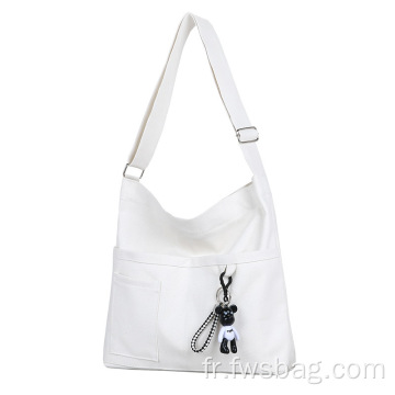 Sac coréen insi messager art canvas sac bag femelle étudiants collégiaux de classe toile de toile pour femmes